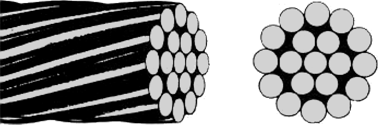 V-String cross section